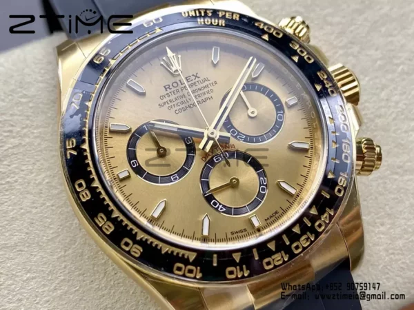 Rolex Daytona 126518-010 Clean Factory YG 1:1 Best Edition YG Dial - Super Clone Watch | 1:1 Best Version