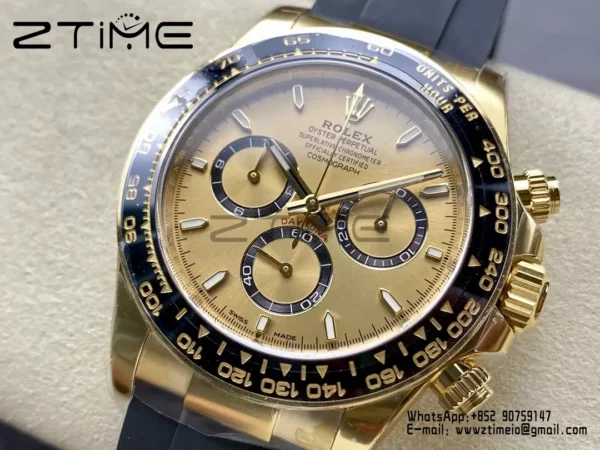Rolex Daytona 126518-010 Clean Factory YG 1:1 Best Edition YG Dial - Super Clone Watch | 1:1 Best Version