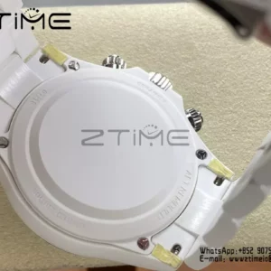 ロレックスデイトナIPKファクトリーAETホワイトセラミックケースとブレスレットブルーダイヤルブルーベゼルSH4131 - スーパークローン時計｜1:1ベストバージョン