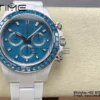 Rolex Daytona IPK Factory AET Weißes Keramikgehäuse und Armband Blaues Zifferblatt Blaue Lünette SH4131 - Super Clone Watch | 1:1 Beste Version