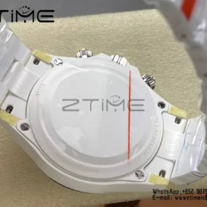 ロレックスデイトナIPKファクトリーAETホワイトセラミックケースとブレスレットグリーンダイヤルブルーベゼルSH4131 - スーパークローン時計｜1:1ベストバージョン