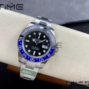 Rolex GMT-Master II 126710 BLRO Blue/Black Ceramic ARF Factory 1:1 Best Edition on Oyster Bracelet SH3285 CHS V4 - Super Clone Watch | 1:1 Best Version