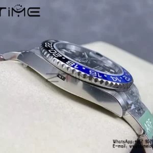 Rolex GMT-Master II 126710 BLRO Blue/Black Ceramic ARF Factory 1:1 Best Edition on Oyster Bracelet SH3285 CHS V4 - Super Clone Watch | 1:1 Best Version