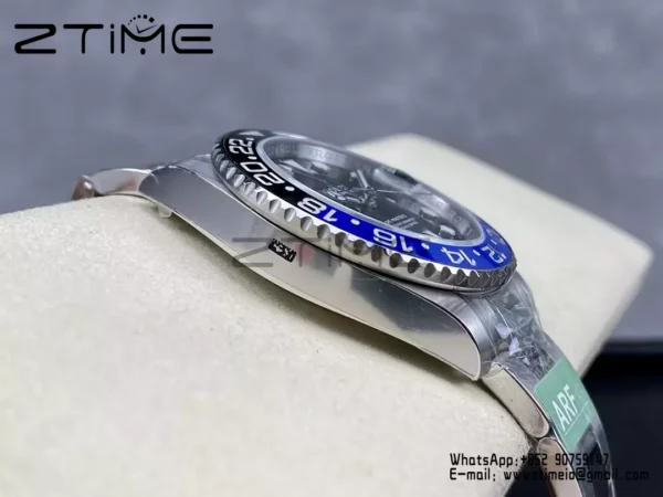 Rolex GMT-Master II 126710 BLRO Blue/Black Ceramic ARF Factory 1:1 Best Edition on Oyster Bracelet SH3285 CHS V4 - Super Clone Watch | 1:1 Best Version