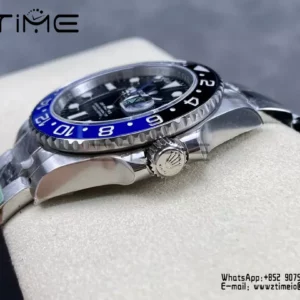Rolex GMT-Master II 126710 BLRO Blue/Black Ceramic ARF Factory 1:1 Best Edition on Oyster Bracelet SH3285 CHS V4 - Super Clone Watch | 1:1 Best Version