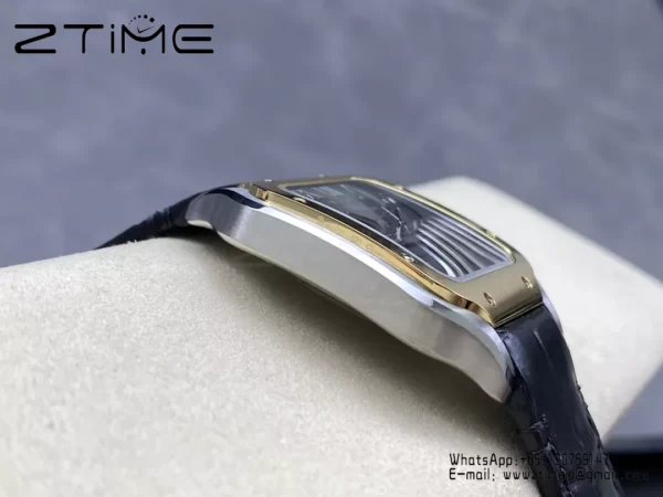 Santos de Cartier W2SA0030 40mm SS  BVF 1:1 Best Edition Gray Dial V2 - Super Clone Watch | 1:1 Best Version