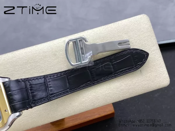 Santos de Cartier W2SA0030 40mm SS  BVF 1:1 Best Edition Gray Dial V2 - Super Clone Watch | 1:1 Best Version