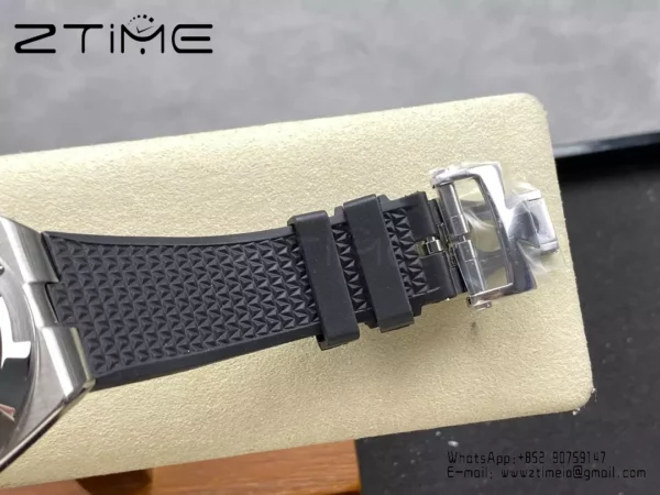 VC Overseas 41mm 7900V GR Factory 1:1 Best Edition Black Dial Black Rubber Strap - Super Clone Watch | 1:1 Best Version