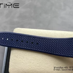 VC Overseas 41mm 7900V GR Factory 1:1 Best Edition Blue Dial Blue Leather Strap - Super Clone Watch | 1:1 Best Version