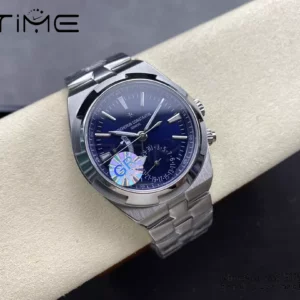 VC Overseas 41mm 7900V GR Factory 1:1 Best Edition Blue Dial SS Bracelet - Super Clone Watch | 1:1 Best Version