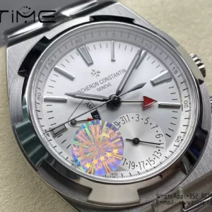VC Overseas 41mm 7900V GR Factory 1:1 Best Edition White Dial SS Bracelet - Super Clone Watch | 1:1 Best Version