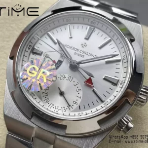 VC Overseas 41mm 7900V GR Factory 1:1 Best Edition White Dial SS Bracelet - Super Clone Watch | 1:1 Best Version