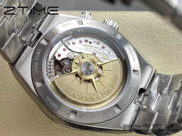 VC Overseas 41mm 7900V GR Factory 1:1 Best Edition White Dial SS Bracelet - Super Clone Watch | 1:1 Best Version