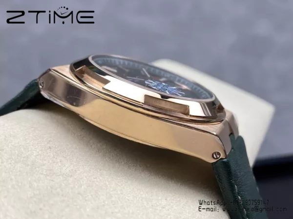 VC Overseas 41mm RG 7920V GR Factory 1:1 Best Edition グリーンダイアル グリーンレザーストラップ - スーパークローン時計｜1:1ベストバージョン