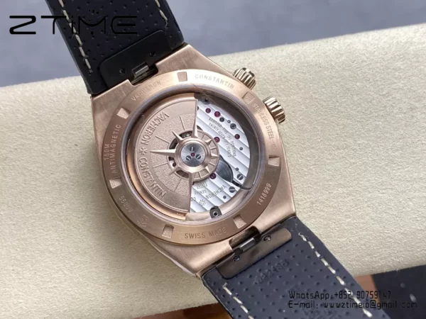 VC Overseas 41mm RG 7920V GR Factory 1:1 Best Edition グリーンダイアル グリーンレザーストラップ - スーパークローン時計｜1:1ベストバージョン