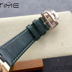 VC Overseas 41mm RG 7920V GR Factory 1:1 Best Edition グリーンダイアル グリーンレザーストラップ - スーパークローン時計｜1:1ベストバージョン