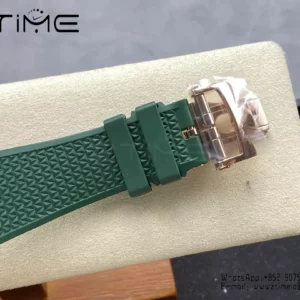 VC Overseas 41mm RG 7920V GR Factory 1:1 Best Edition Green Dial Green Rubber Strap - Super Clone Watch | 1:1 Best Version