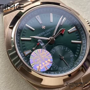 VC Overseas 41mm RG 7920V GR Factory 1:1 Best Edition グリーンダイアルRGブレスレット - スーパークローン時計｜1:1ベストバージョン