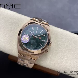 VC Overseas 41mm RG 7920V GR Factory 1:1 Best Edition グリーンダイアルRGブレスレット - スーパークローン時計｜1:1ベストバージョン