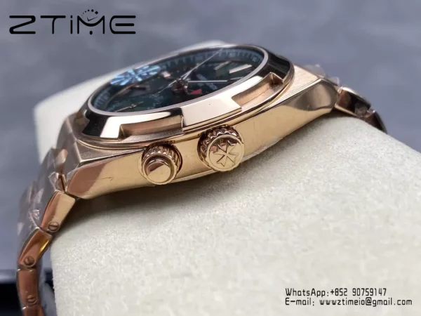 VC Overseas 41mm RG 7920V GR Factory 1:1 Best Edition グリーンダイアルRGブレスレット - スーパークローン時計｜1:1ベストバージョン