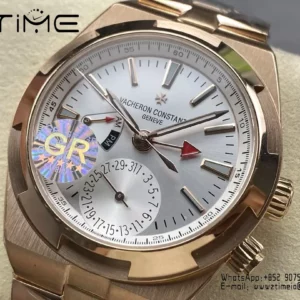 VC Overseas 41mm RG 7920V GR Factory 1:1 Best Edition White Dial RG Bracelet - Super Clone Watch | 1:1 Best Version