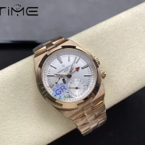 VC Overseas 41mm RG 7920V GR Factory 1:1 Best Edition White Dial RG Bracelet - Super Clone Watch | 1:1 Best Version
