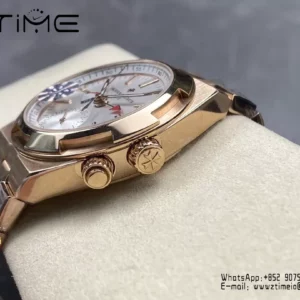 VC Overseas 41mm RG 7920V GR Factory 1:1 Best Edition White Dial RG Bracelet - Super Clone Watch | 1:1 Best Version