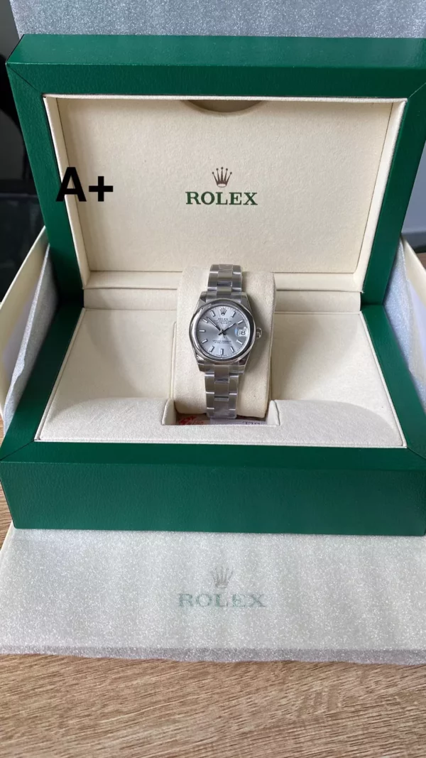 Rolex DateJust 31mm 278240 A+ Factory 1:1 Best Edition Silvery Dial on Oyster Bracelet DD2824 - Super Clone Watch | 1:1 Best Version