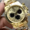 Rolex Daytona 126508 QF 1:1 Best Edition YG Dial SH4131 V6 (Gain Weight) - Super Clone Watch | 1:1 Best Version