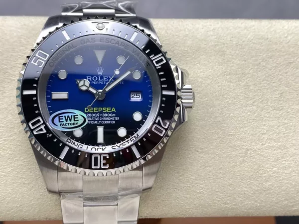 Rolex Sea-Dweller 126660 EWE Factory 1:1 Best Edition Black/Blue Dial - Super Clone Watch | 1:1 Best Version