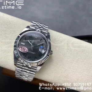 Rolex DateJust 41 126334 EWE Factory 1:1 Best Edition Roman Dial on Jubilee Bracelet A3235 - Super Clone Watch | 1:1 Best Version