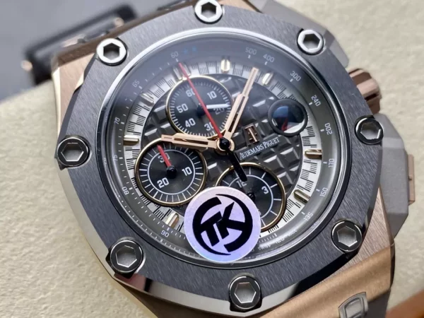 AP Royal Oak Offshore Schumacher 26568 TKF Best Edition White/Black Dial A3126 - Super Clone Watch | 1:1 Best Version