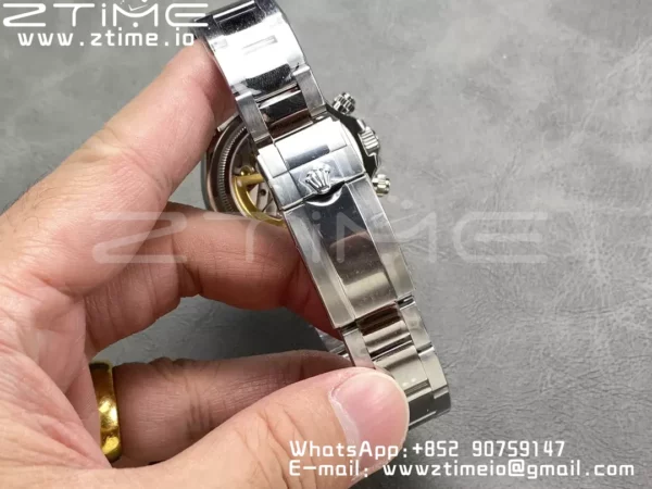 Rolex Daytona 126506 QF 1:1 Best Edition Ice Blue Dial Lume Marker SH4131 V6 (Gain Weight) - Super Clone Watch | 1:1 Best Version
