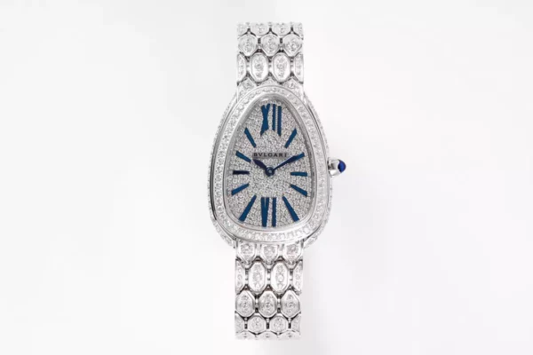 Bvlgari Serpenti Seduttori Watch SS 103159 BVF 1:1 Best Edition Diamonds Dial with Strap - Super Clone Watch | 1:1 Best Version