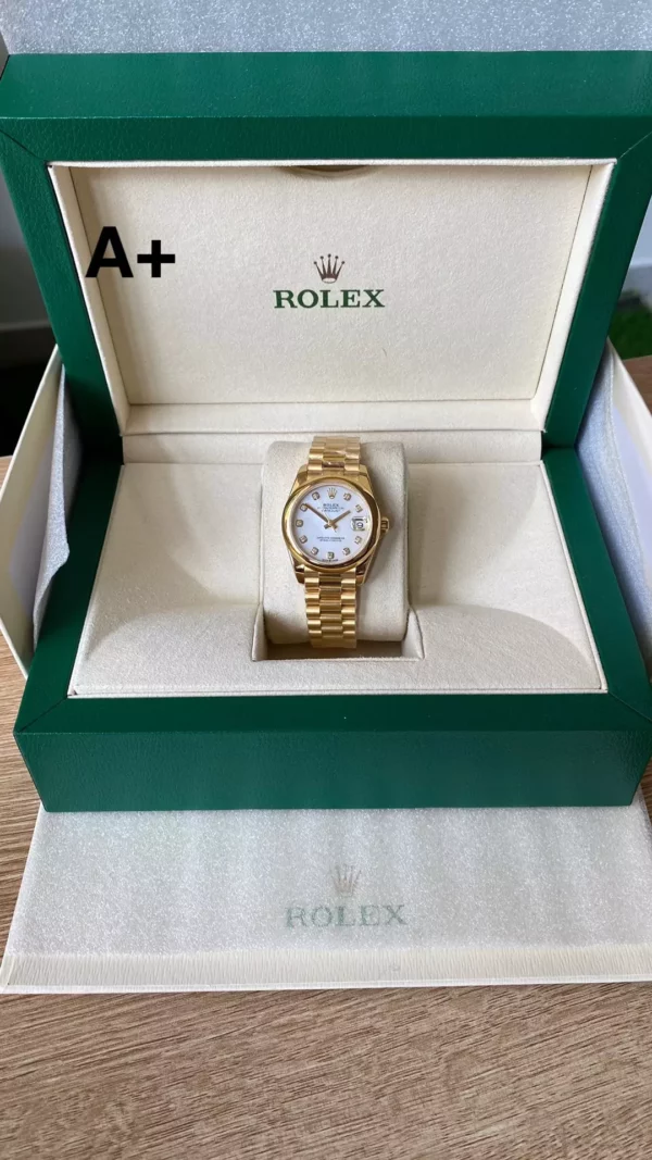 Rolex DateJust YG 31mm 278248 A+ Factory 1:1 Best Edition YG Sticker Markers Dial - Super Clone Watch | 1:1 Best Version