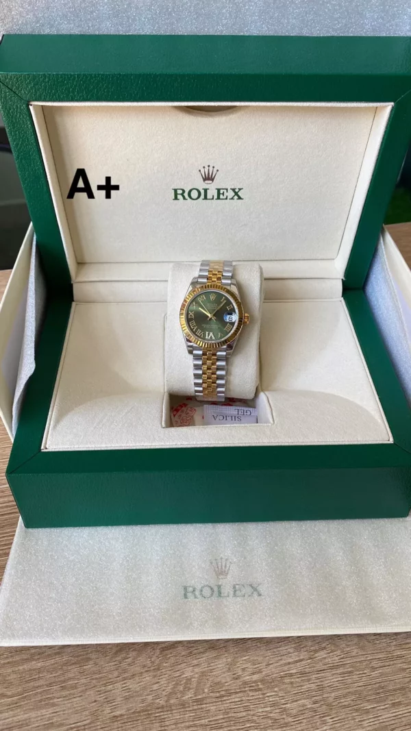 Rolex DateJust SS/YG 31mm 278273 A+ Factory 1:1 Best Edition Green Roman Dial - Super Clone Watch | 1:1 Best Version