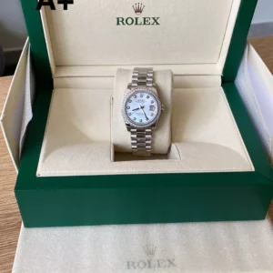 Rolex DateJust 31mm 278384 A+ Factory 1:1 Best Edition MOP Dial on Diamond Bezel DD2824 - Super Clone Watch | 1:1 Best Version