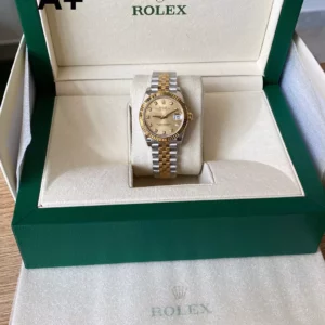 Rolex DateJust SS/YG 31mm 278273 A+ Factory 1:1 Best Edition YG Diamond Dial Jubilee Bracelet - Super Clone Watch | 1:1 Best Version