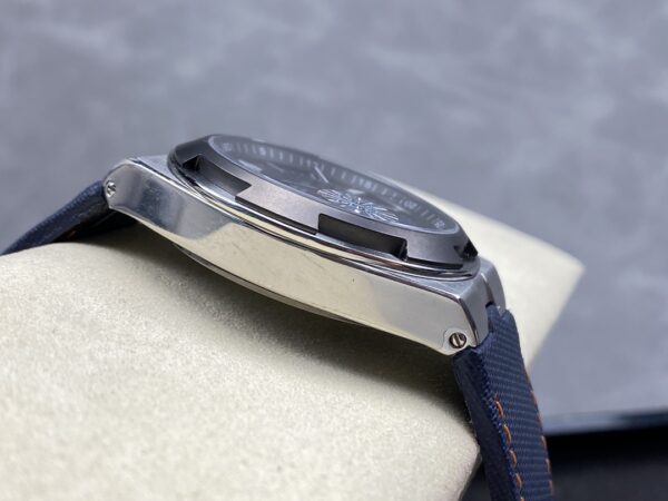VC Overseas 41mm 7910V GR Factory 1:1 Best Edition Blue Dial Blue Braided Strap - Super Clone Watch | 1:1 Best Version