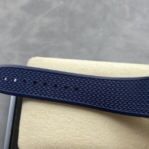 VC Overseas 41mm 7900V GR Factory 1:1 Best Edition Blue Dial Blue Rubber Strap - Super Clone Watch | 1:1 Best Version