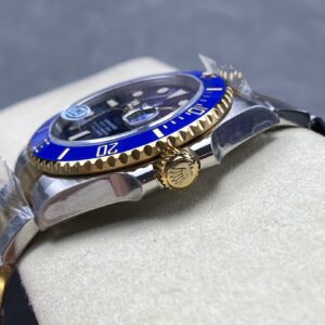 Rolex Submariner 41mm 126613 LB Blue Ceramic EWEF 1:1 Best Edition on SS/YG Bracelet A3235 - Super Clone Watch | 1:1 Best Version