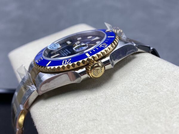 Rolex Submariner 41mm 126613 LB Blue Ceramic EWEF 1:1 Best Edition on SS/YG Bracelet A3235 - Super Clone Watch | 1:1 Best Version