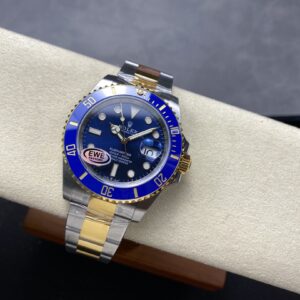 Rolex Submariner 41mm 126613 LB Blue Ceramic EWEF 1:1 Best Edition on SS/YG Bracelet A3235 - Super Clone Watch | 1:1 Best Version