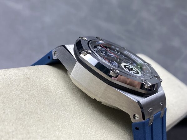 AP Royal Oak Offshore Schumacher 26568 TKF Best Edition Gray/Blue Dial A3126 - Super Clone Watch | 1:1 Best Version