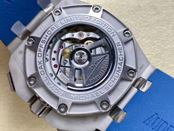 AP Royal Oak Offshore Schumacher 26568 TKF Best Edition Gray/Blue Dial A3126 - Super Clone Watch | 1:1 Best Version