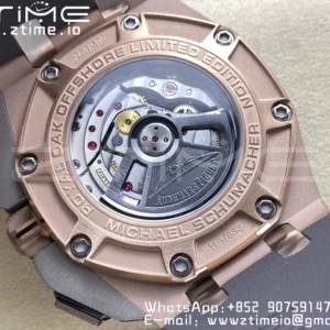 AP Royal Oak Offshore Schumacher 26568 TKF Best Edition White/Black Dial A3126 - Super Clone Watch | 1:1 Best Version