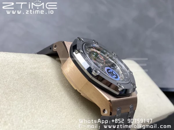 AP Royal Oak Offshore Schumacher 26568 TKF Best Edition White/Black Dial A3126 - Super Clone Watch | 1:1 Best Version