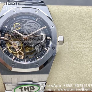 AP Royal Oak 41mm Skeleton 15407 SS THB Factory 1:1 Best Edition A3132 V2 - Super Clone Watch | 1:1 Best Version