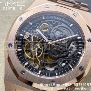 AP Royal Oak 41mm Skeleton 15407 RG THB Factory 1:1 Best Edition A3132 V2 - Super Clone Watch | 1:1 Best Version