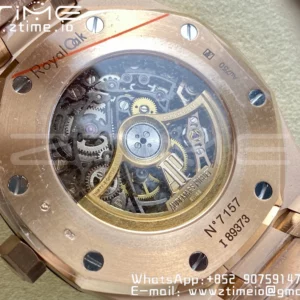 AP Royal Oak 41mm Skeleton 15407 RG THB Factory 1:1 Best Edition A3132 V2 - Super Clone Watch | 1:1 Best Version